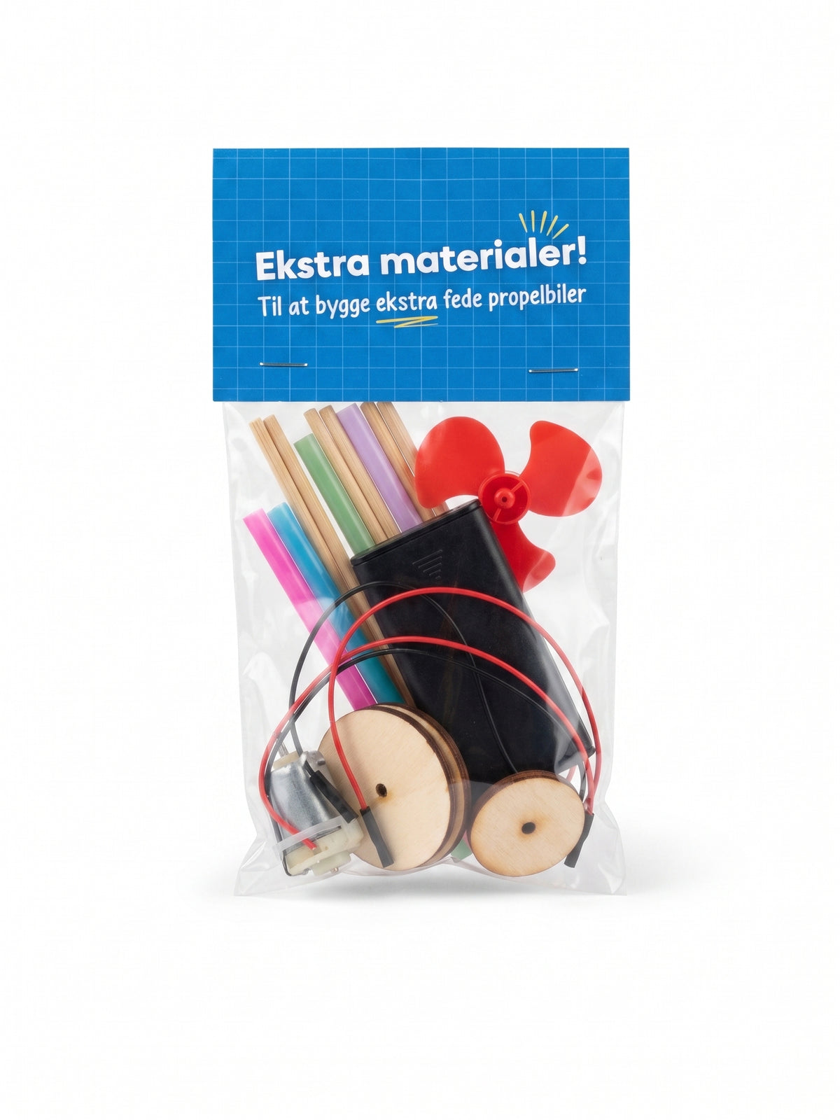 Ekstra materialer til ekstra leg