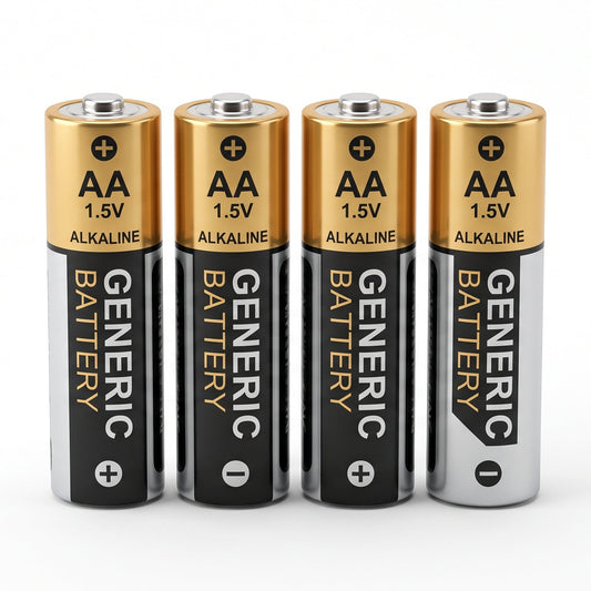 4× AA-batterier