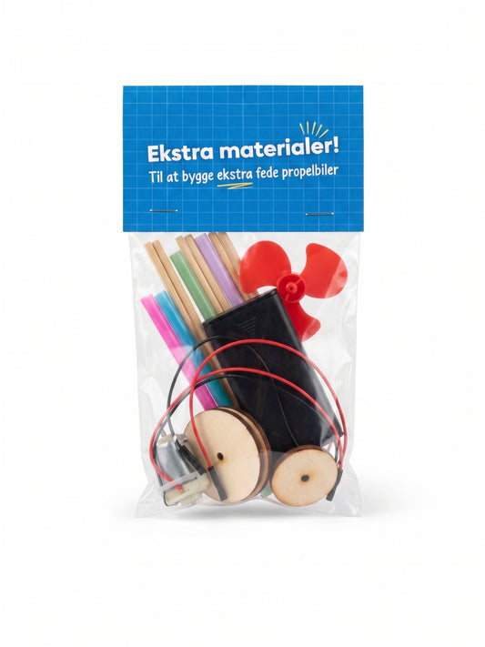 Ekstra materialer til ekstra leg